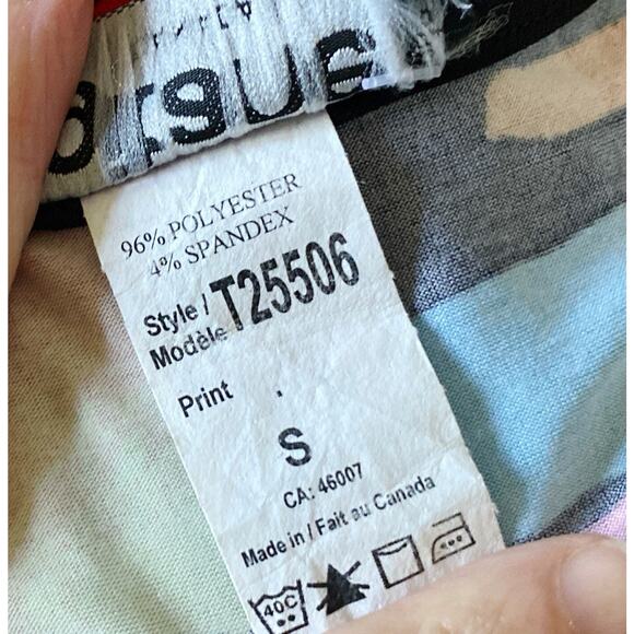 GITANE Womens Size Small Sleeveless Asymmetric Mod Retro Tunic Tank Top Shirt - Picture 7 of 8